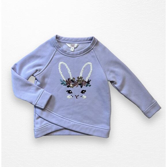 Bailey Lane Bunny Sweatshirt, Size 4/5 - Picture 7 of 9
